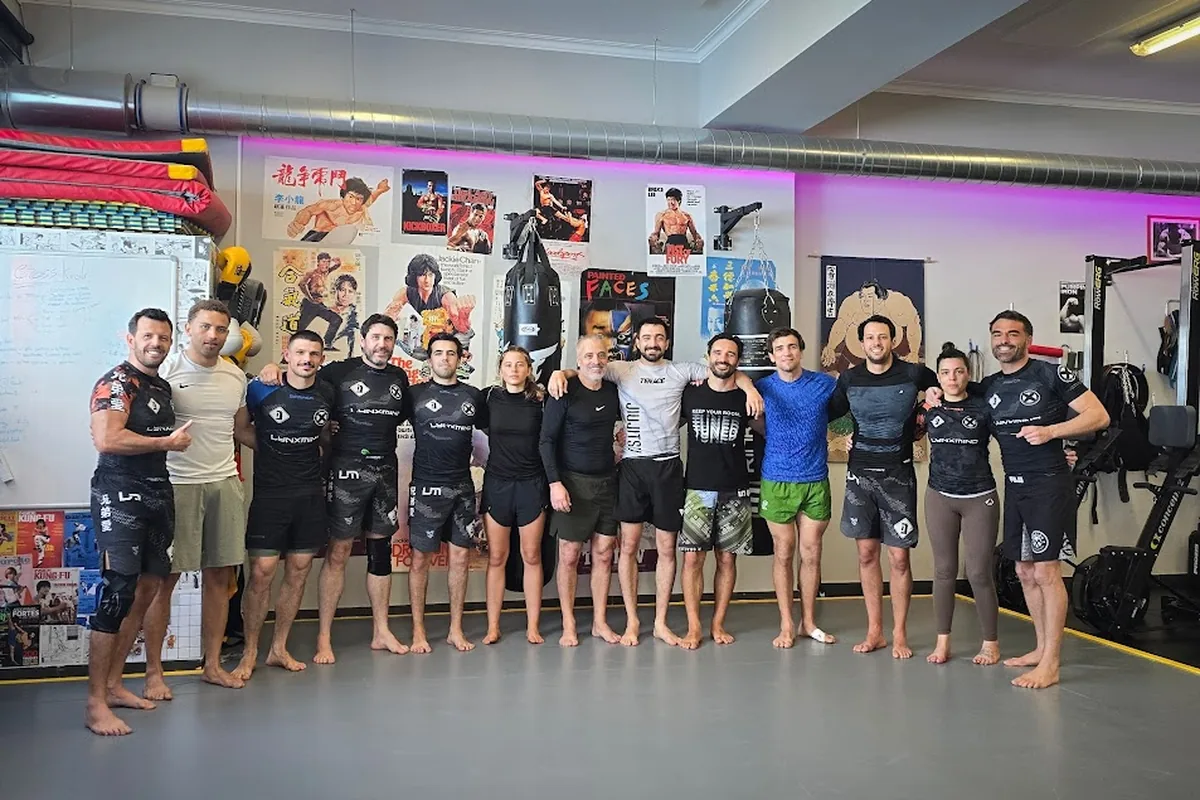 Be Water community at the dojo in Campo Grande, Lisbon