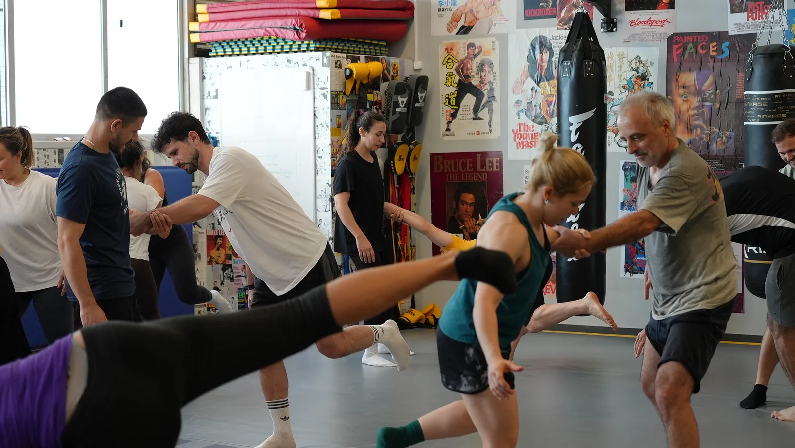 Partner mobility work in BE FLEX class