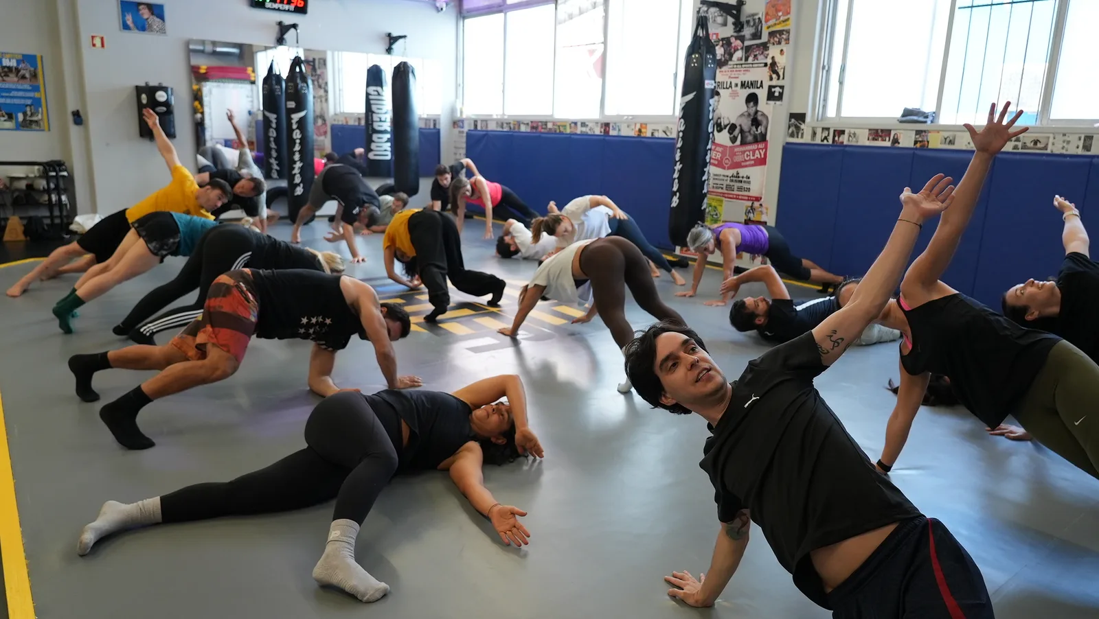 Active group mobility in BE FLEX class