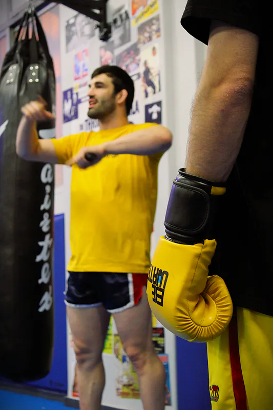 Pad work com Diogo Calado