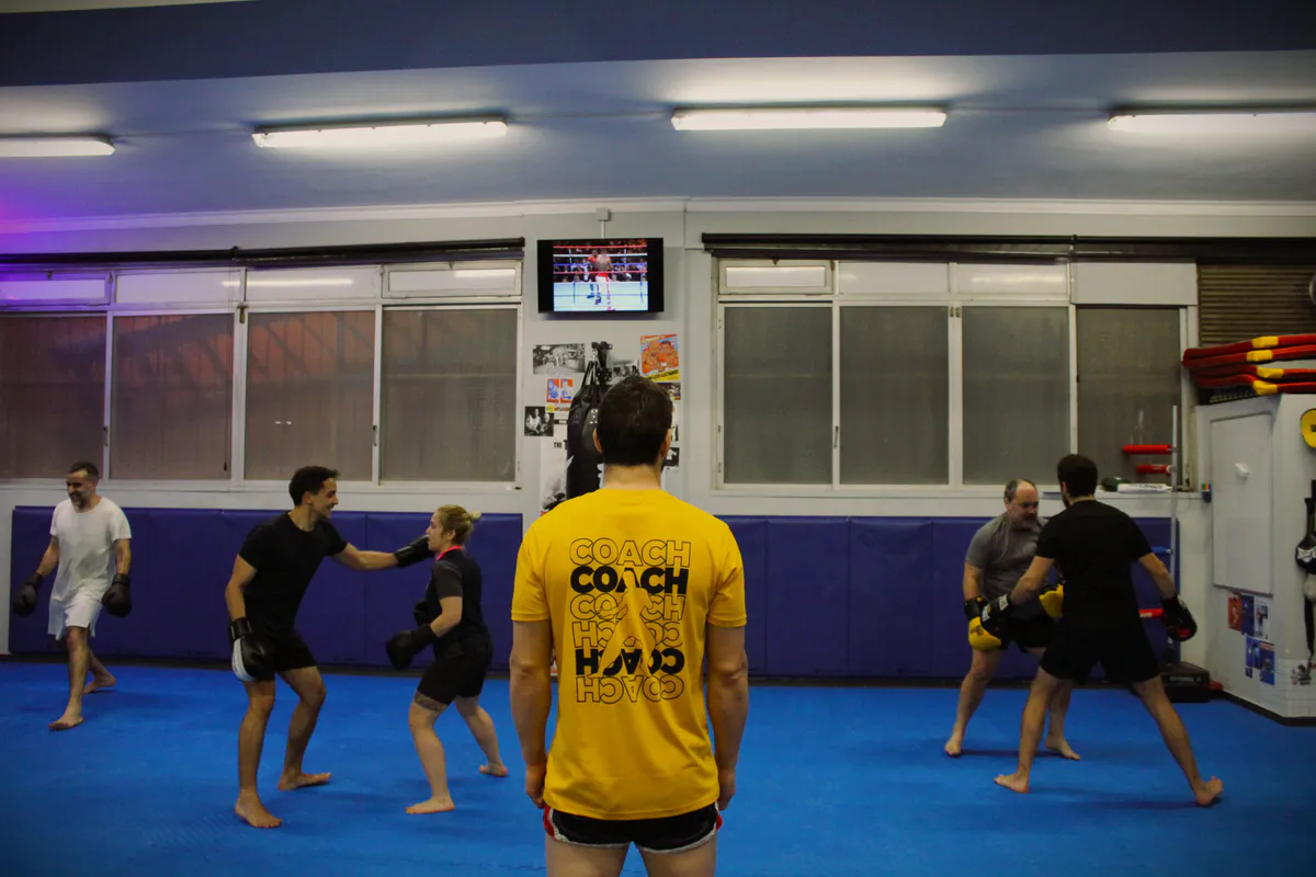 Técnica de kicks de Muay Thai no Be Water Lisboa